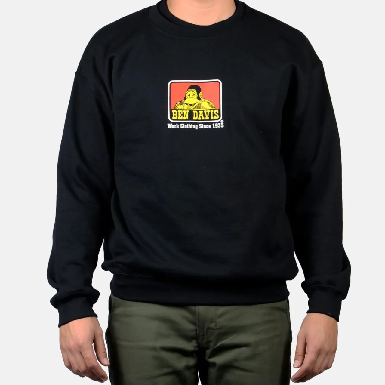 Ben Davis Sweatshirts & Hoodies|Sweatshirts & Hoodies<Crew Neck Sweatshirt -