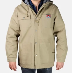 Ben Davis Jackets<Hooded Jacket w/ Snaps -