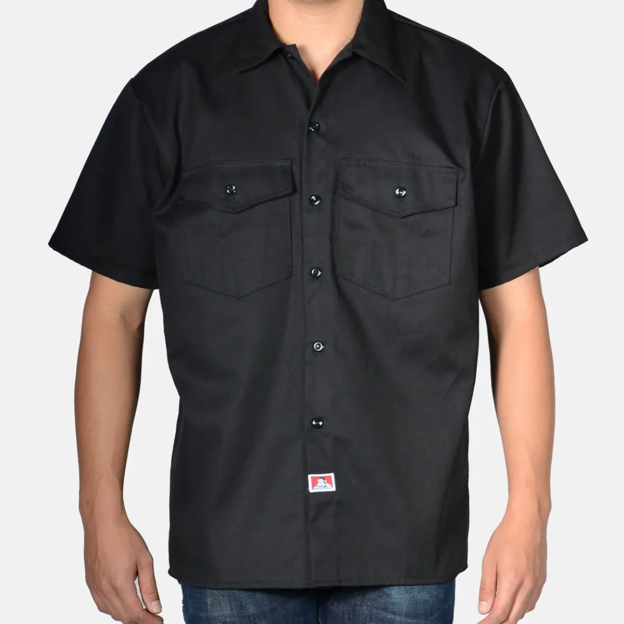 Ben Davis Button Up<Short Sleeve Button-Up Shirt -